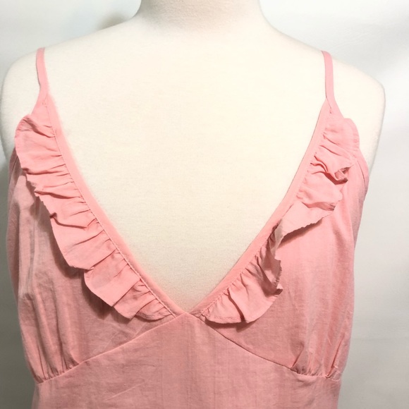 Tahari pajama pink tank top  L NWT cotton - Picture 3 of 11